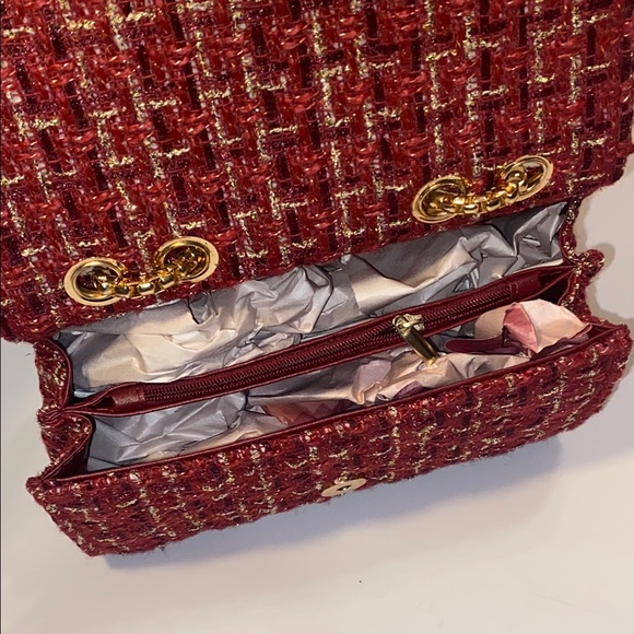 Red Tweed Bag - Picture 10 of 13